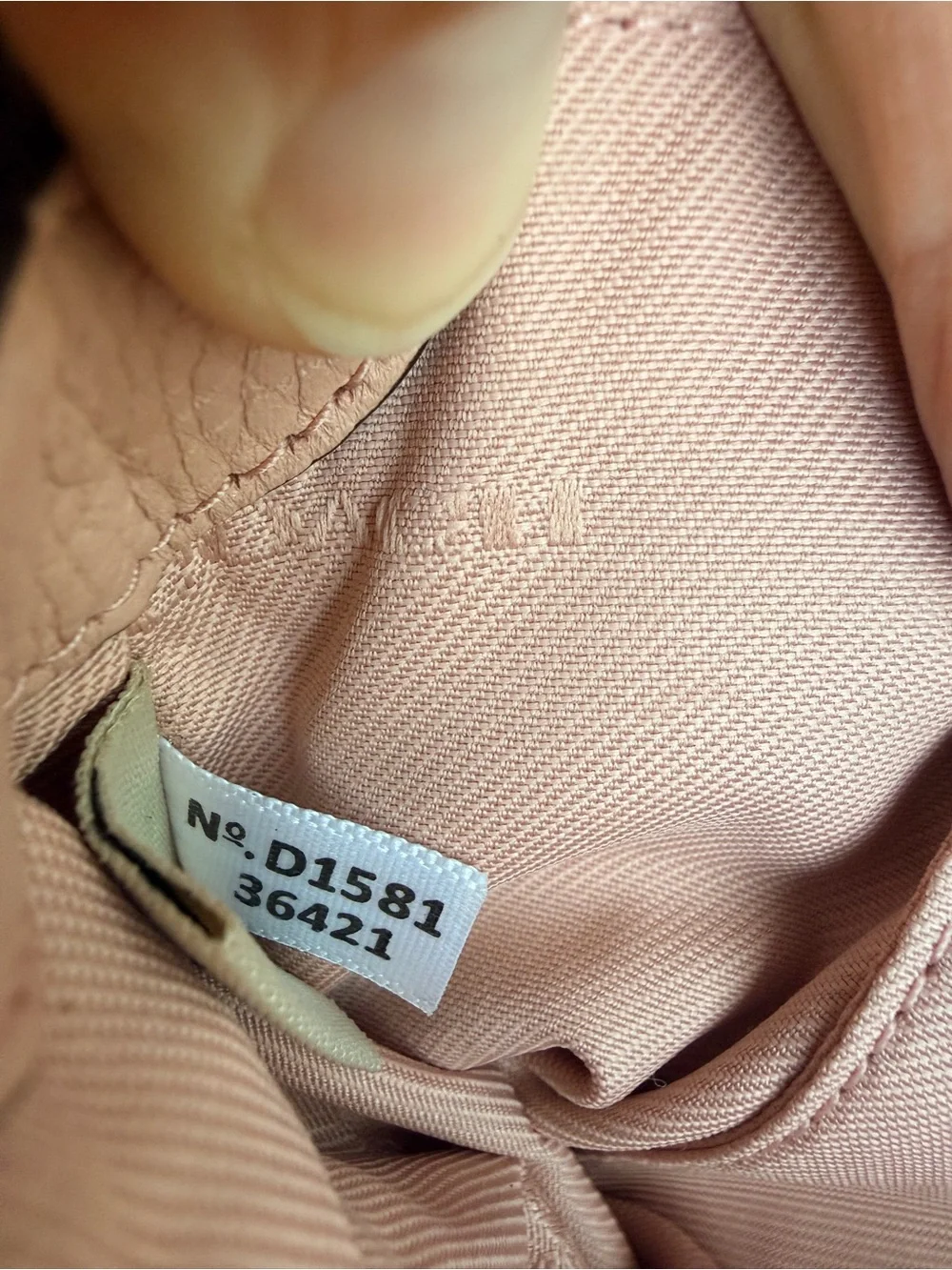 Coach pebbled leather